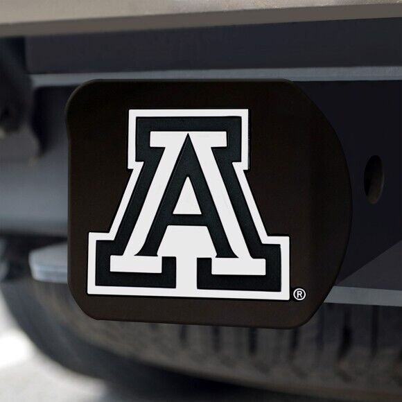 Arizona Wildcats Hitch Cover - Heavy Duty Black - 3.4" x 4"