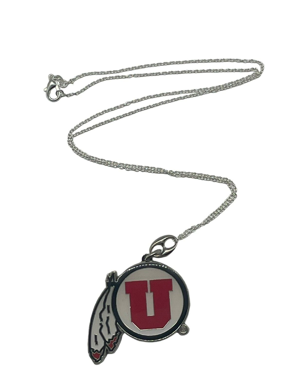 XL Utah Utes Team Necklaces - 2 Inches Pendant