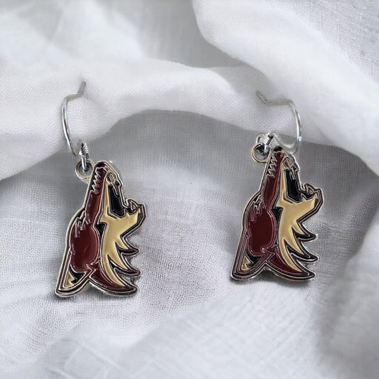 Arizona Coyotes Dangler Earrings