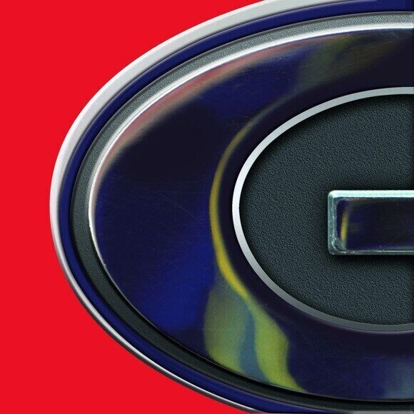 GEORGIA BULLDOGS - CHROME AUTO EMBLEM - 3" X 3"