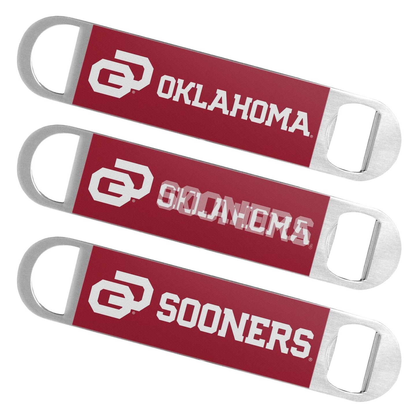 Oklahoma Sooners Lenticular Hologram Bottle Opener  7"