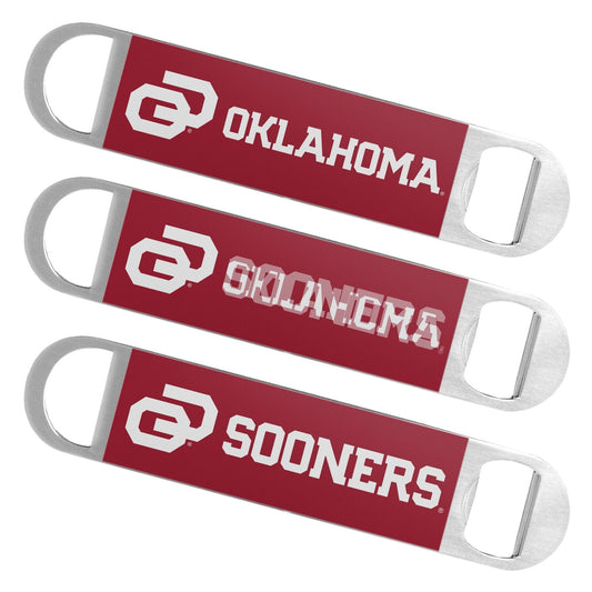 Oklahoma Sooners Lenticular Hologram Bottle Opener  7"