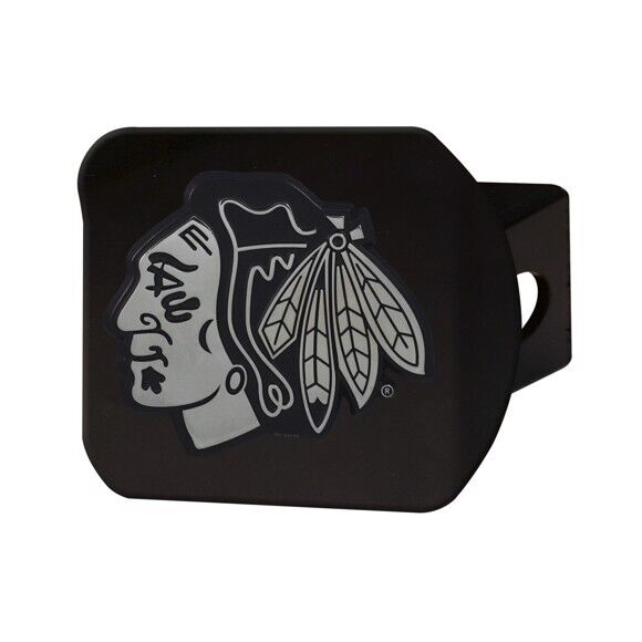 NHL Hitch Covers - Heavy Duty Black - 3.4" x 4" - PICK YOUR TEAM