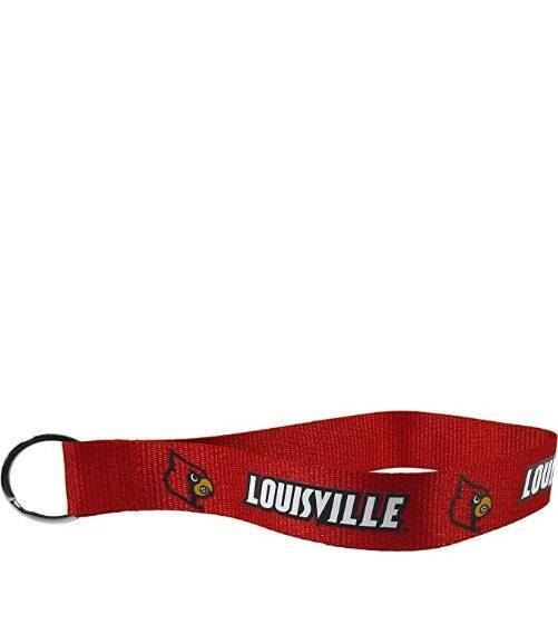 Louisville Cardinals Wristlet Keychains Keyrings