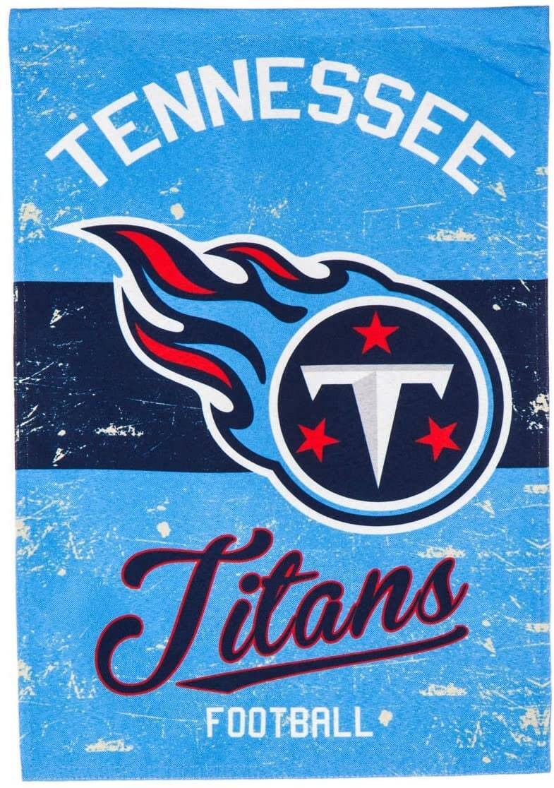 Tennessee Titans Double Sided Suede Team Flags 28"X44"