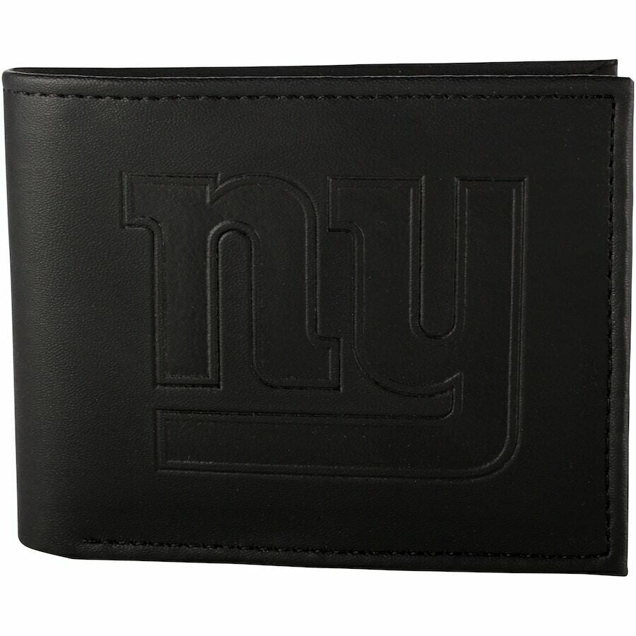 New York Giants Bi-fold Wallets  Genuine Vegan Leather Interior