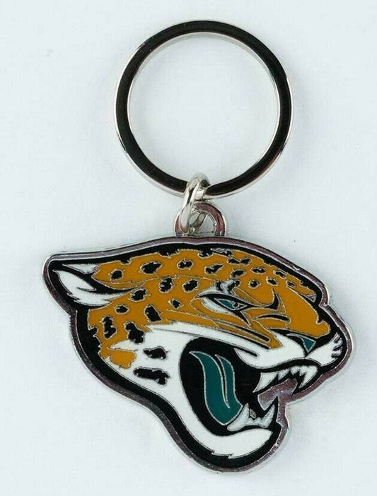 Jacksonville Jaguars Heavyweight Metal Keychain Keyrings