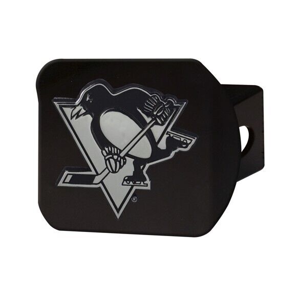 NHL Hitch Covers - Heavy Duty Black - 3.4" x 4" - PICK YOUR TEAM