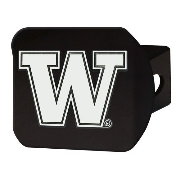 NCAA Hitch Covers - Heavy Duty Black - 3.4" x 4" - PICK YOUR TEAM