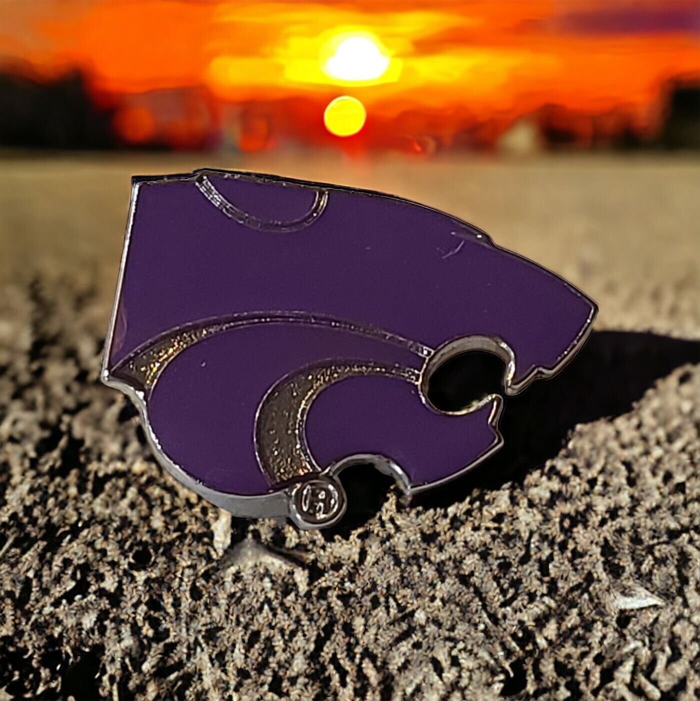 Kansas State Wildcats Logo Pin