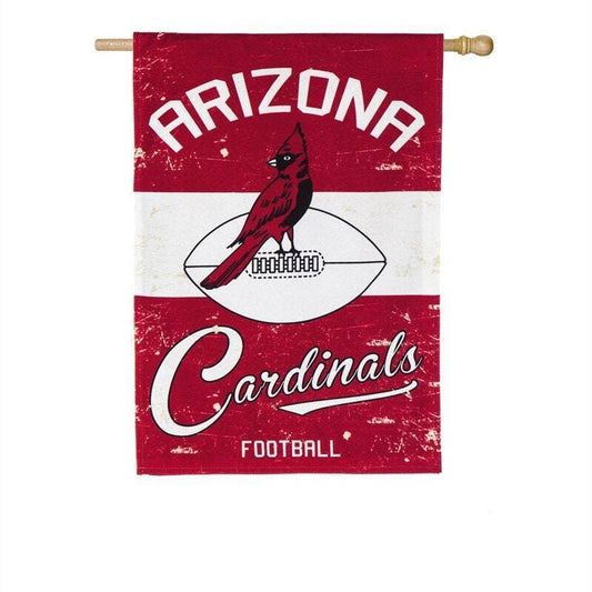 Arizona Cardinals Double Sided Suede Team Flags 28"X44"