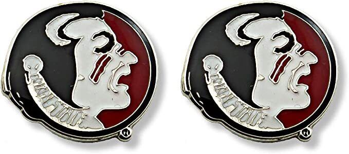 FLORIDA STATE SEMINOLES TEAM POST STUD EARRINGS