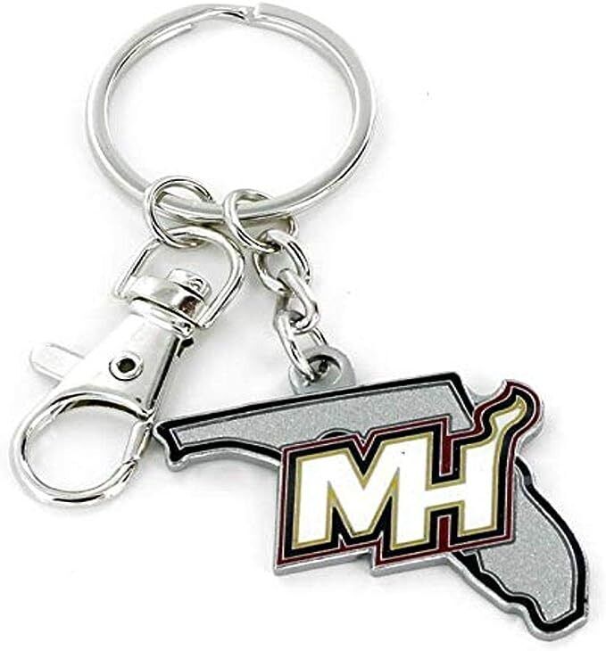 NBA Heavyweight Metal Keychain Keyrings - Pick Your Team