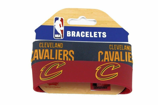 Cleveland Cavaliers 2-pc Bracelets Bold Graphics