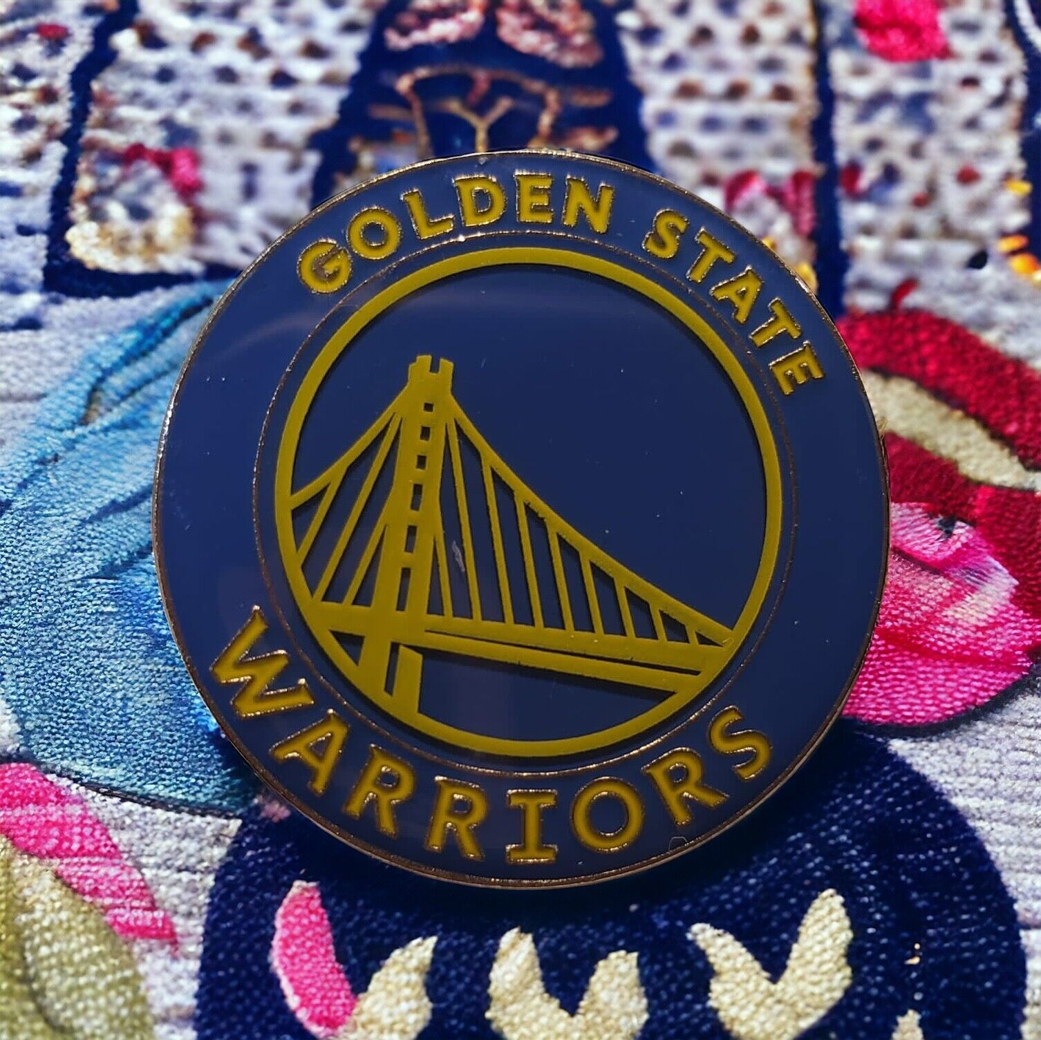 Golden State Warriors Logo Pin