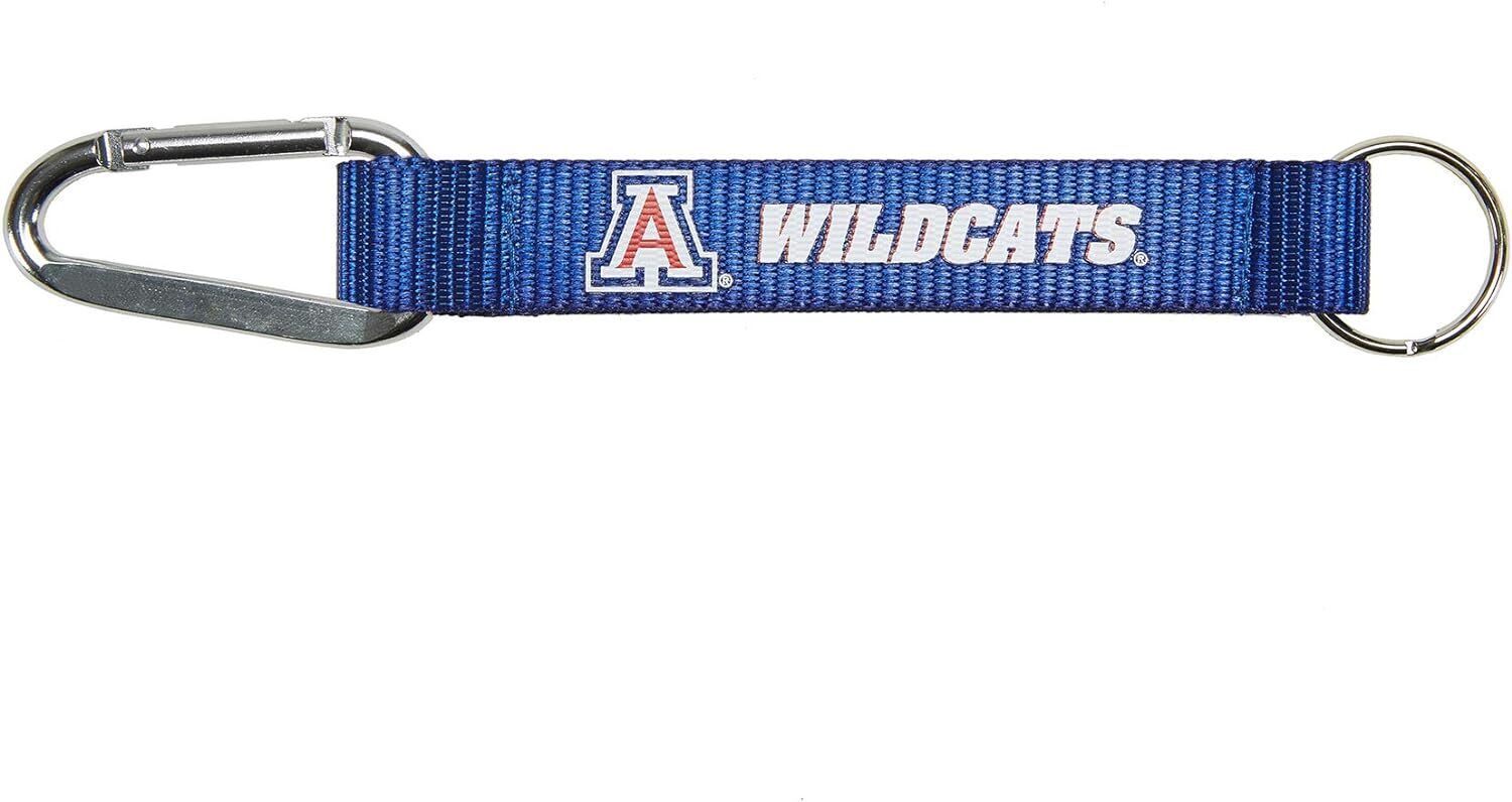 ARIZONA WILDCATS CARABINER LANYARD KEYCHAIN