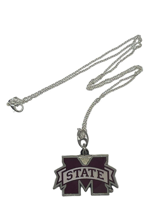 XL Mississippi State Bulldogs Team Necklaces - 2 Inches Pendant