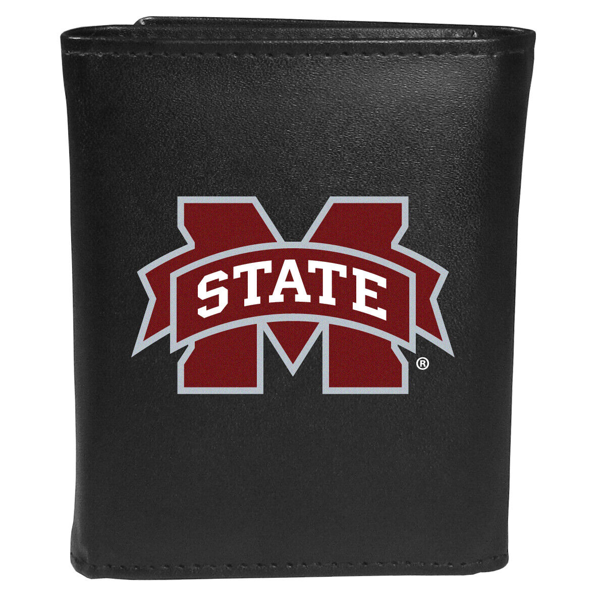 Mississippi State Bulldogs Tri-fold Wallet Large Logo