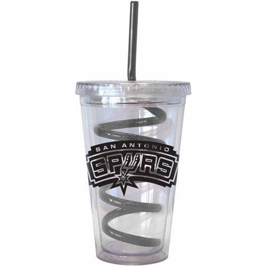 San Antonio Spurs Swirl Straw Tumbler - 16oz