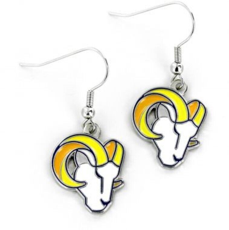 NFL Licensed Logo Dangler Earrings - Pick Your Team