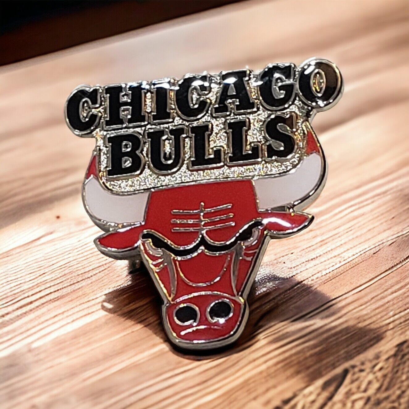 Chicago Bulls Logo Pin