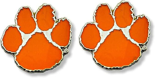 Clemson Tigers Logo Post Earrings