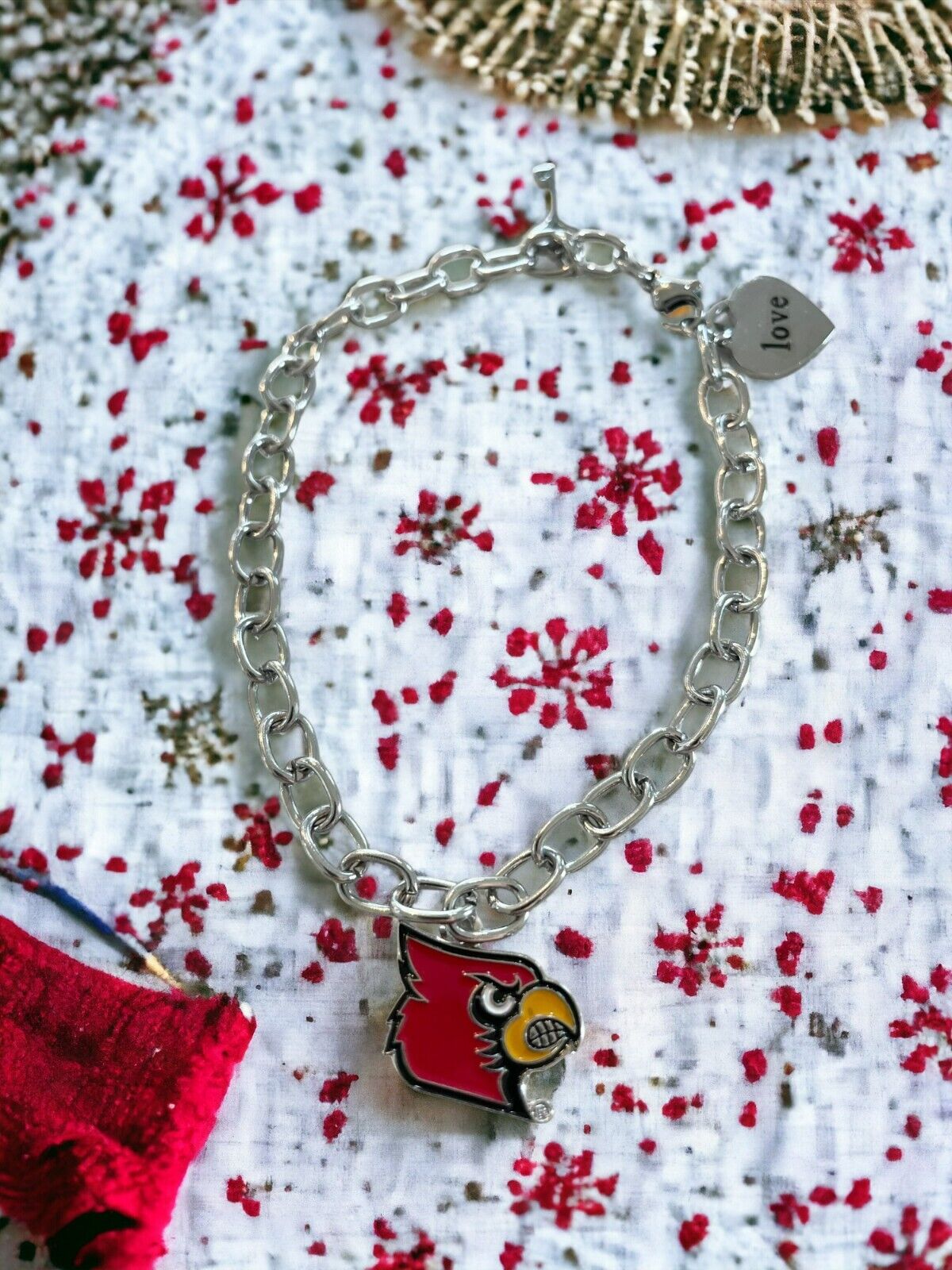 Louisville Cardinals Bracelets - Stainless Steel & Nickel Free