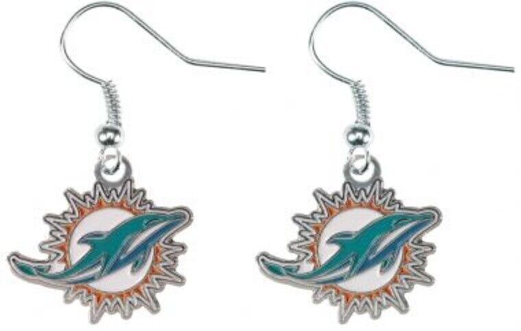 NFL Licensed Logo Dangler Earrings - Pick Your Team