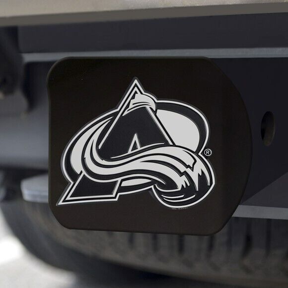 Colorado Avalanche Hitch Cover - Heavy Duty Black - 3.4" x 4"