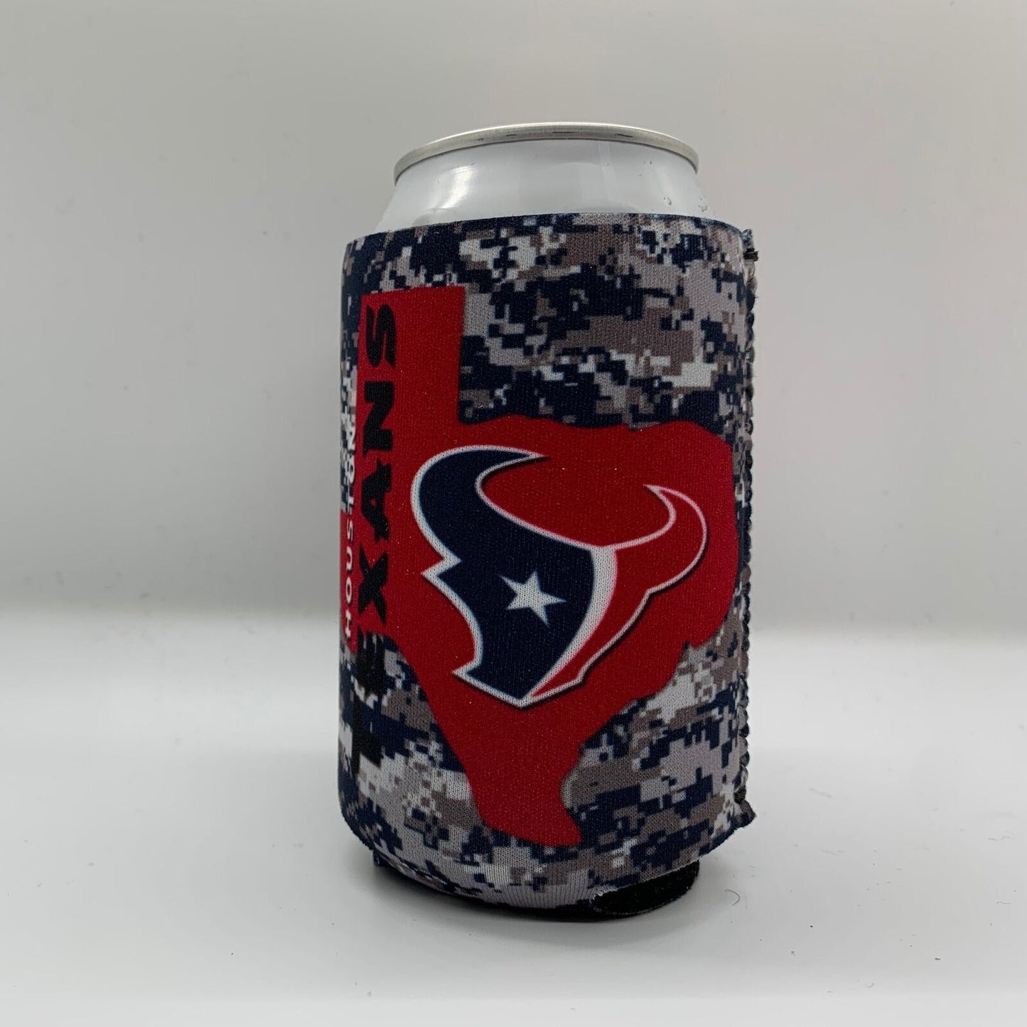 Set of 2  Houston Texans Insulated Can&Bottle Koozies