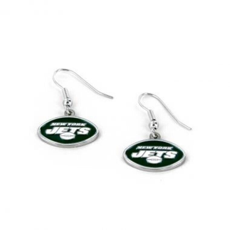 New York Jets Dangler Earrings