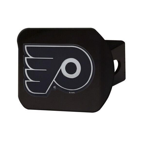 NHL Hitch Covers - Heavy Duty Black - 3.4" x 4" - PICK YOUR TEAM