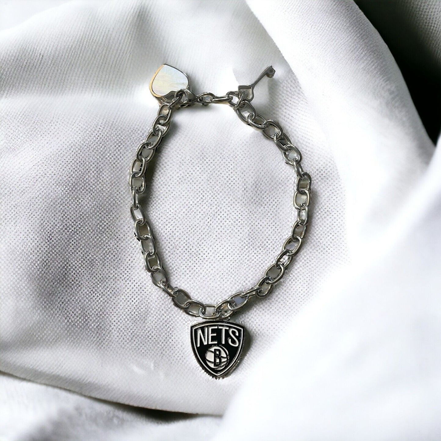 Brooklyn Nets Bracelets - Stainless Steel & Nickel Free