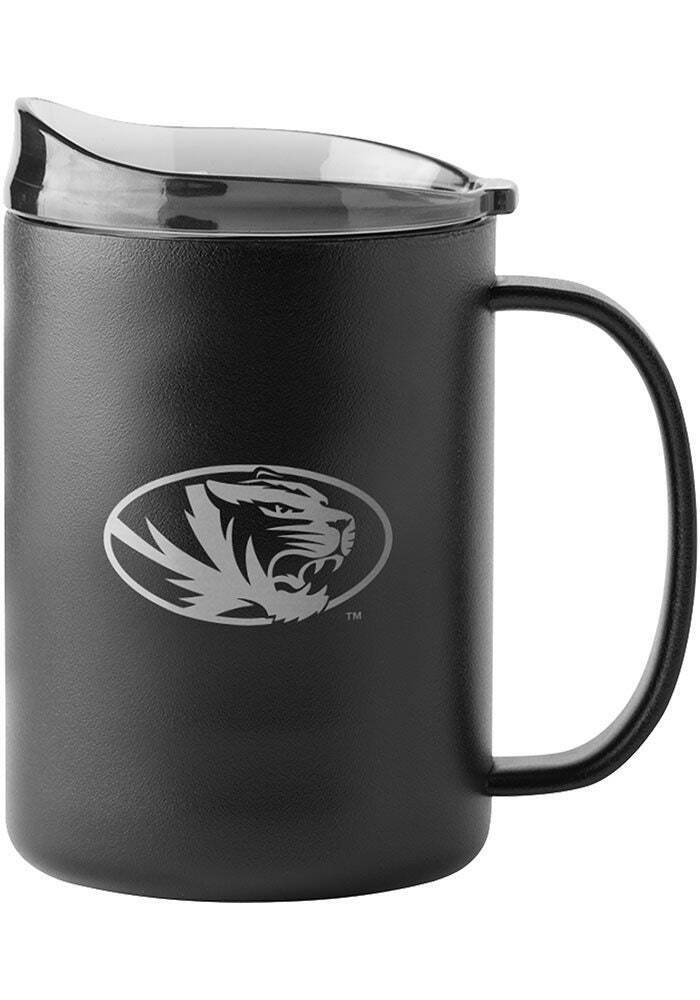 Missouri Tigers 15oz. Powder Coated Mug  Insulated  %100 Stainless Steel  Hot&Co