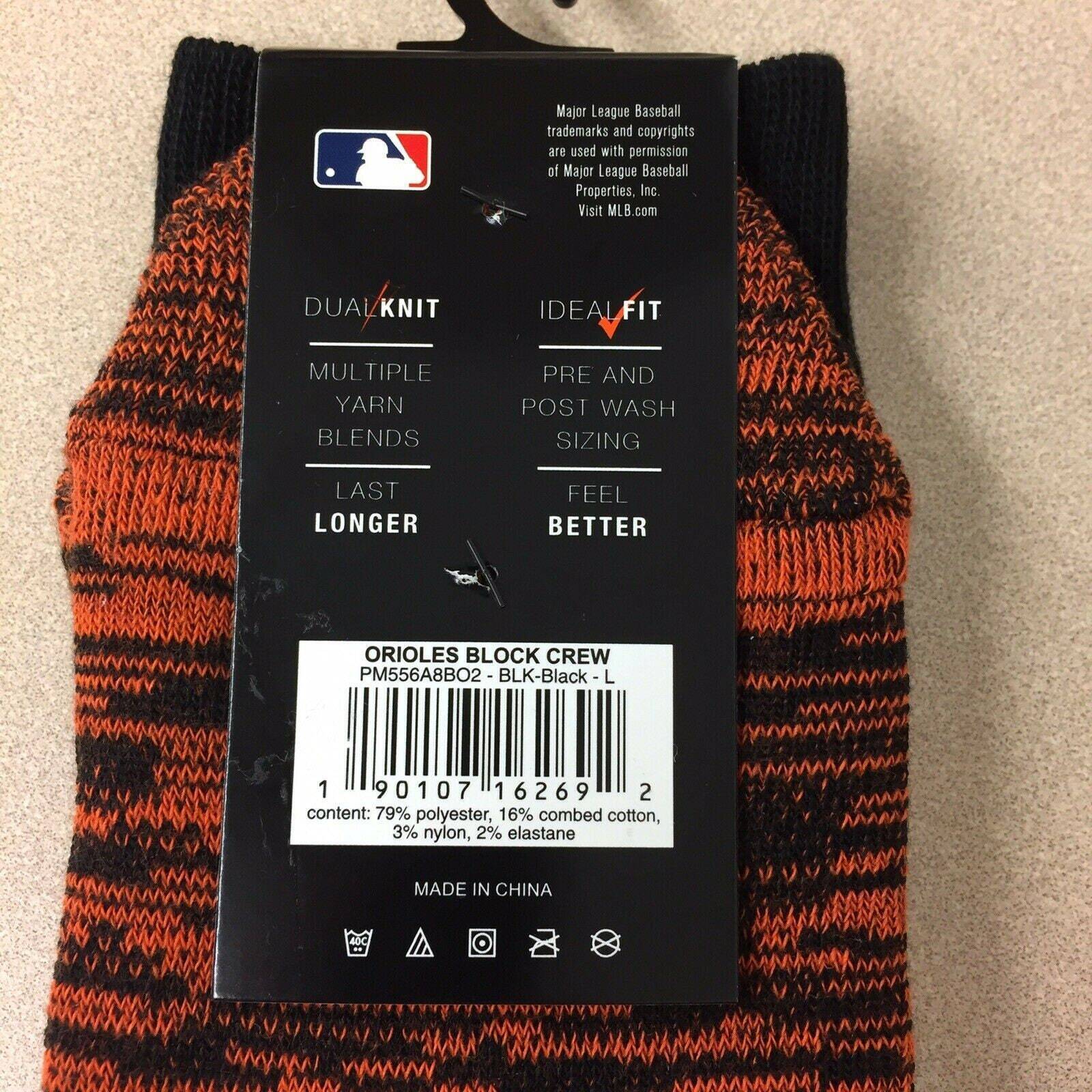 Set of 2  Baltimore Orioles Socks  Fits 1-5