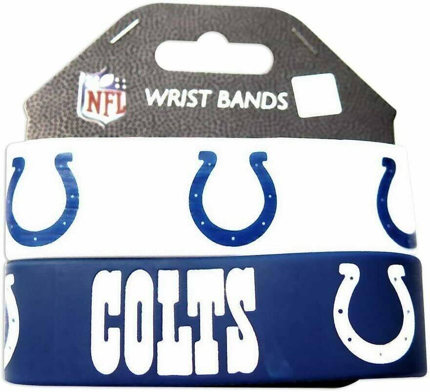 Indianapolis Colts 2-pc Bracelets    Bold Graphics