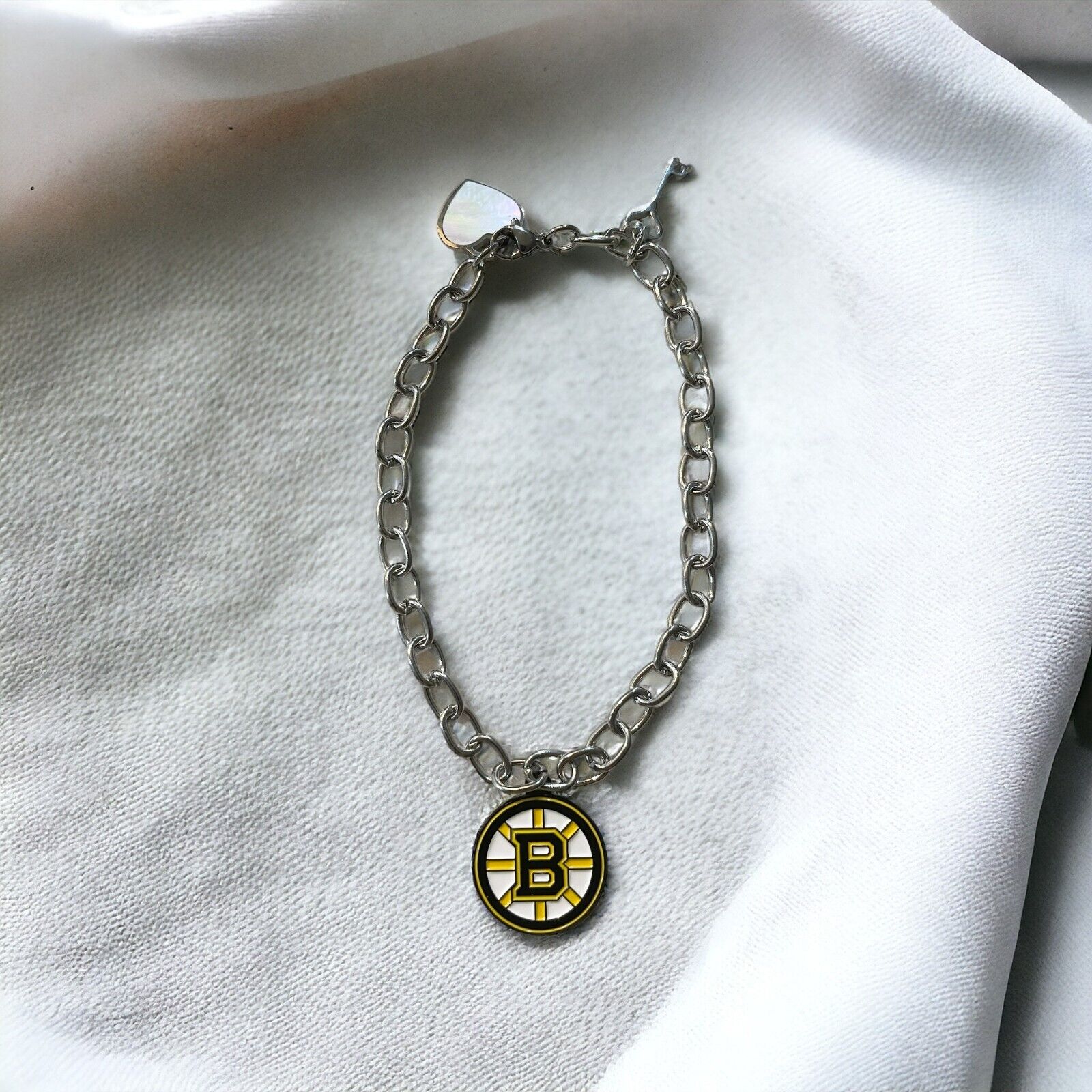 Boston Bruins Bracelets - Stainless Steel & Nickel Free