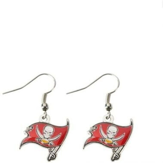 Tampa Bay Buccaneers Dangler Earrings