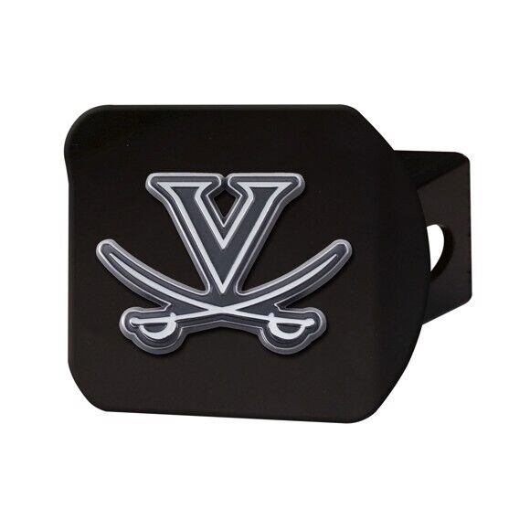 NCAA Hitch Covers - Heavy Duty Black - 3.4" x 4" - PICK YOUR TEAM