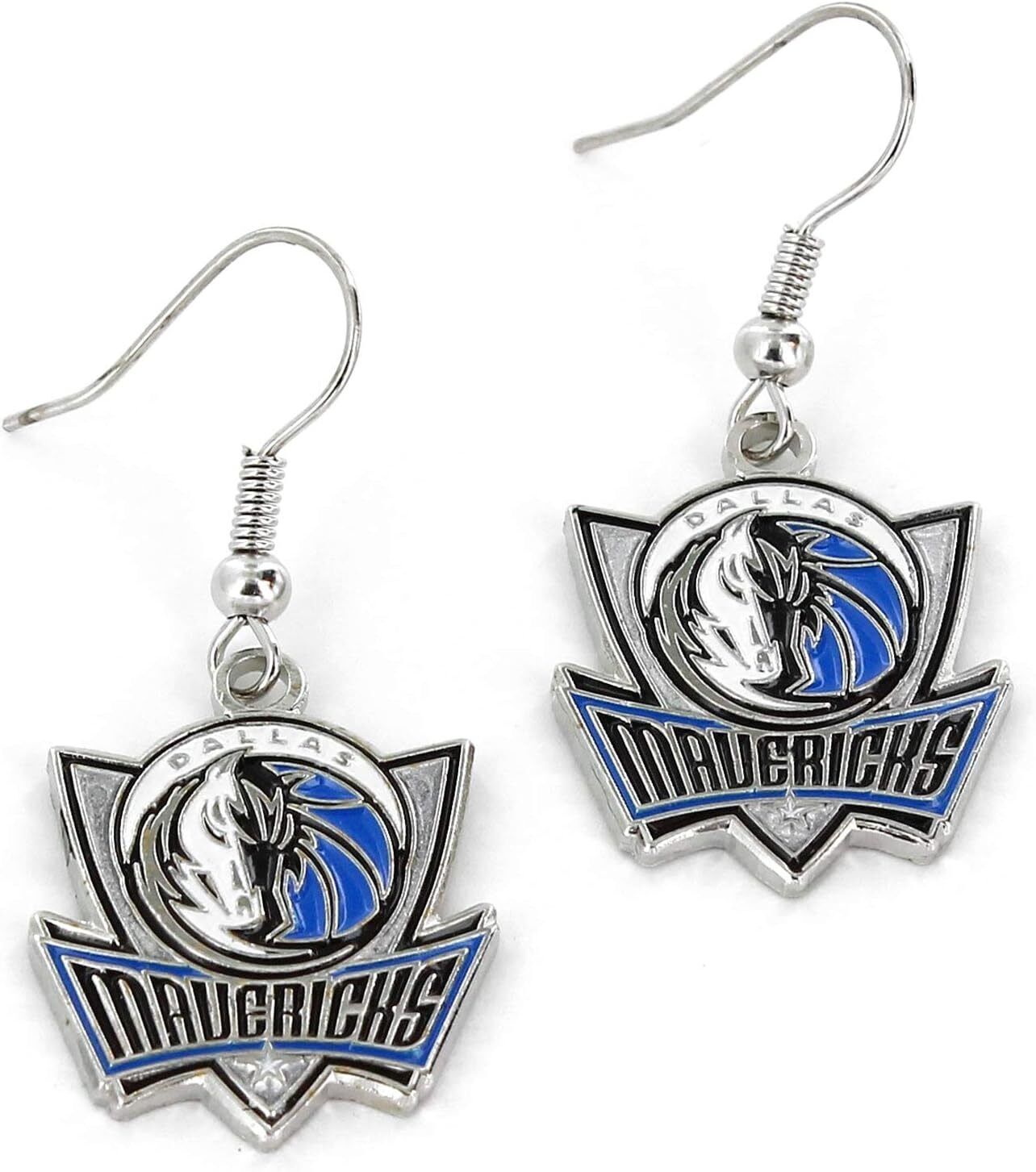 Dallas Mavericks Dangler Earrings