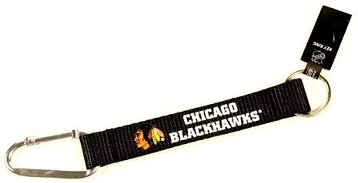 Chicago Blackhawks Carabiner Keychains Keyrings