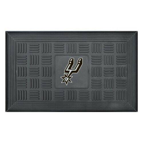 NBA  San Antonio Spurs Vinyl Door Mat 19.5"x31.25"  "Spurs" Logo