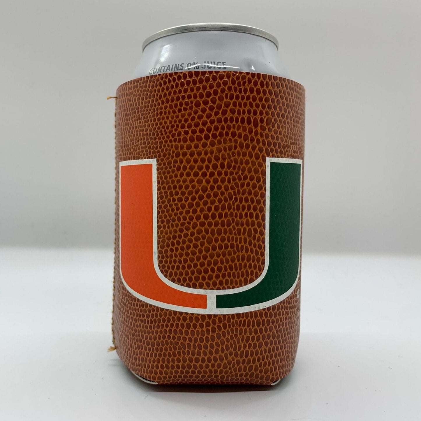 Set of 2  Miami Hurricanes Insulated Can&Bottle Koozies