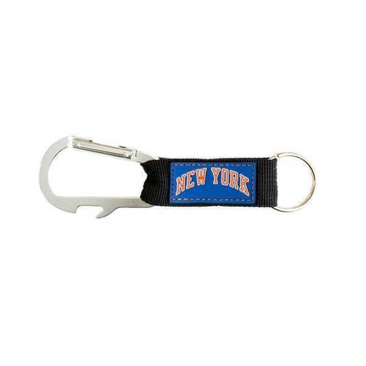 New York Knicks Carabiner Keychains Keyrings with Bottle Opener