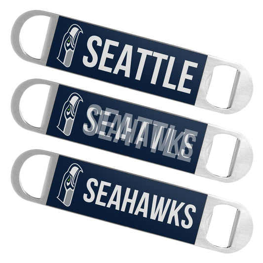 Seattle Seahawks Lenticular Hologram Bottle Opener  7"