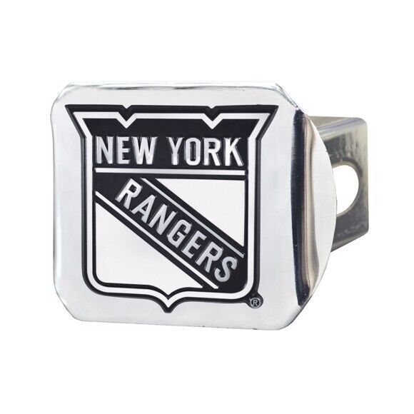 NHL Hitch Covers - Heavy Duty Chrome - 3.4" x 4" - PICK YOUR TEAM