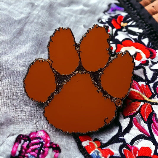 CLEMSON TIGERS LOGO PIN