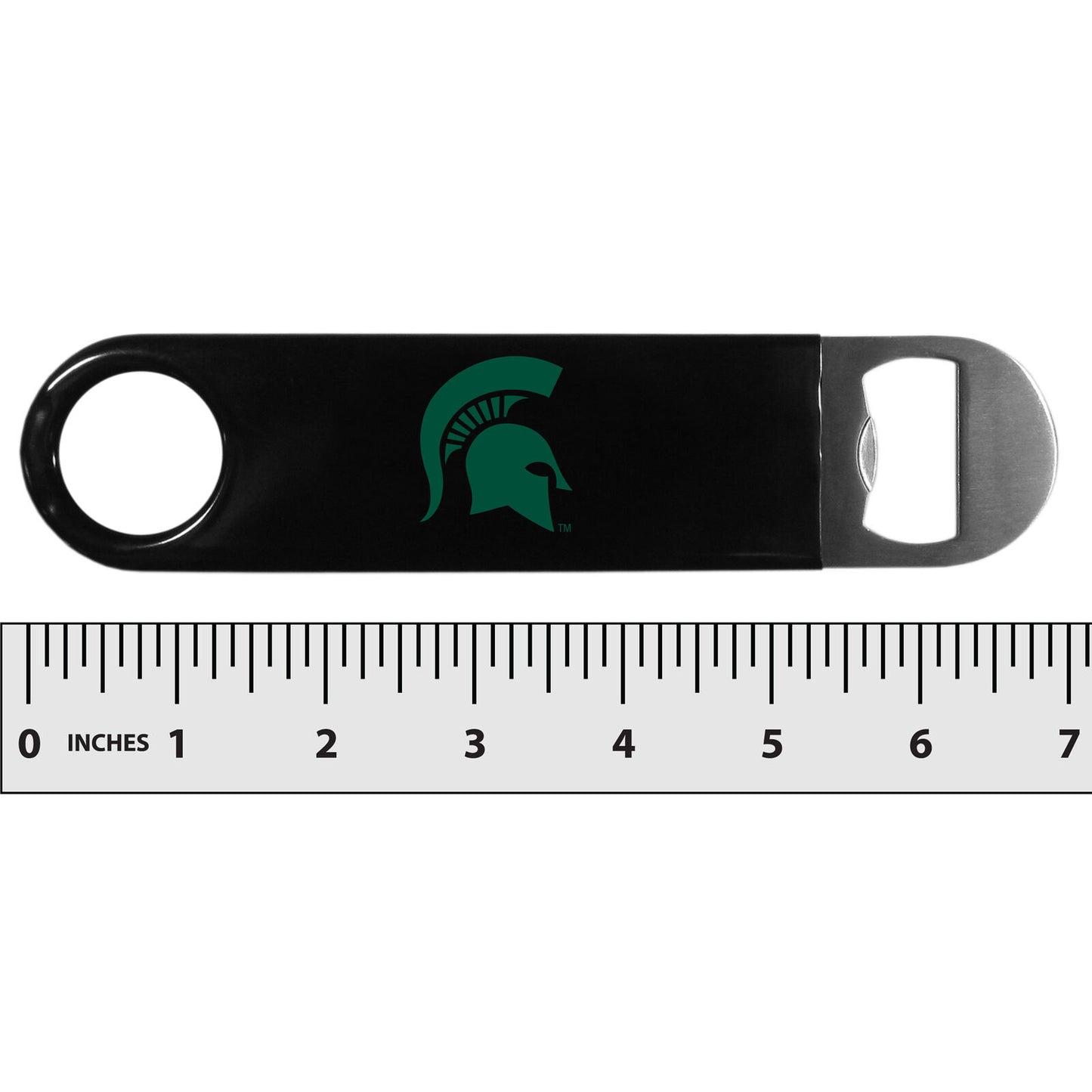 Michigan State Spartans Long Neck Bottle Opener 7"