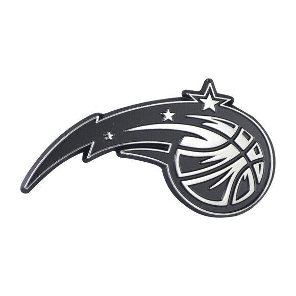 ORLANDO MAGIC - CHROME AUTO EMBLEM - 3" X 3"