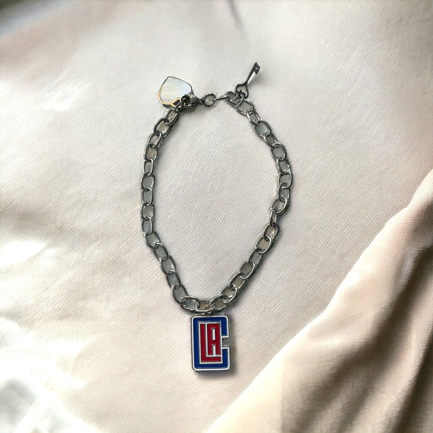 Los Angeles Clippers Bracelets - Stainless Steel & Nickel Free